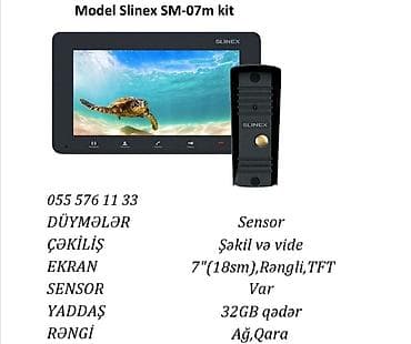 Damofon BCOM Bina evi,həyət evi,ofis yaşayış və qeyri yaşayış