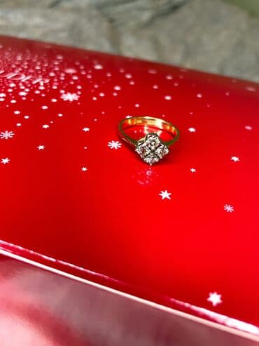 brilyant qaşlı üzük metni: Üzük, Sarı qızıl — 2