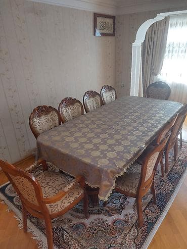 sdullar: Qonaq otağı üçün, İşlənmiş, Açılan, Oval masa — 1