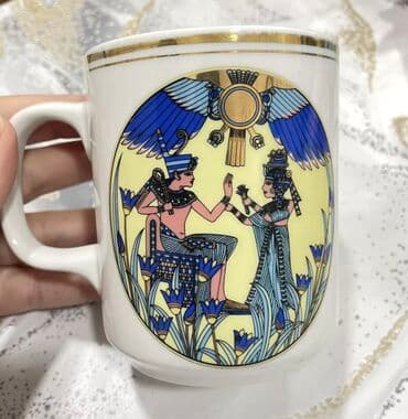 çaxır qabı: Fincanlar, rəng - Ağ, 1 əd — 1