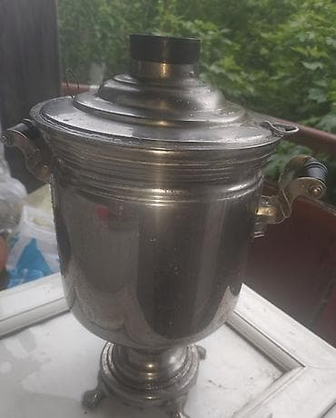 ev esya: İşlənmiş Od Samovar, 10-dan çox l — 3