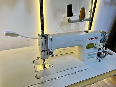 çay evi avadanlıq: Tikiş maşını Yamata, İşlənmiş,Mexaniki, 1 saplı, Ünvandan götürmə — 3
