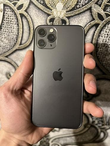 iphone 13 pro max qiyməti: IPhone 11 Pro, 256 GB, Space Gray, Face ID — 1