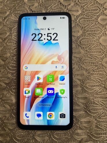 телефон fly od1: Oppo A58 4G, 256 GB, rəng - Göy, Zəmanət, Barmaq izi, Simsiz şarj — 3