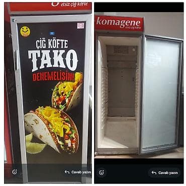 Restoran, kafe avadanlığı: ‼️ sok su soyducu 
Tam islekdir 
💰 280 azn 💰
Unvan ehmedli Nuray⁸²⁴⁹ — 1