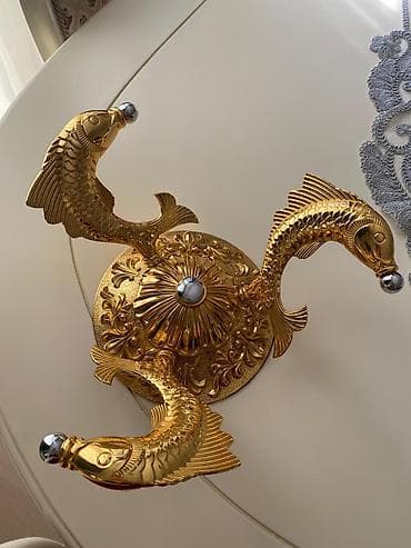 meyve qabl: Şüşə meyvə/qəlyanaltı qabı – dekorativ klassik dizayn - Material — 5