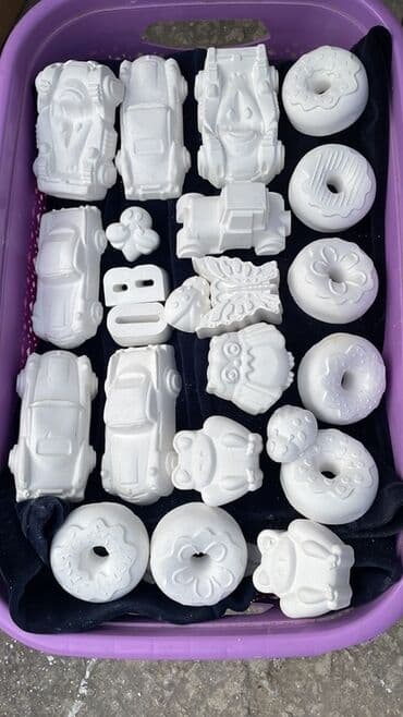 qaşıq dəstləri: Heykəlcik, 2025 il, Gips, Ödənişli çatdırılma — 2