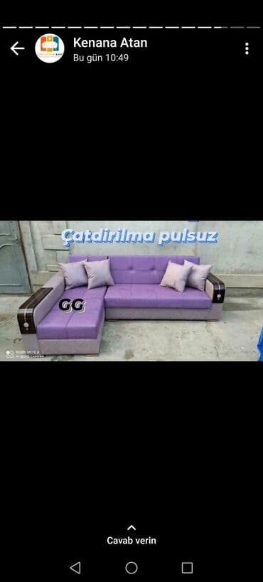 раскладные кресла в баку: Угловой диван, Новый, Раскладной, С подъемным механизмом, Ткань, Бесплатная доставка в черте города — 12