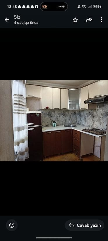 panarama 3.2: 1 otaqlı mənzil – mətbəx və sanitar qovşaqla - İşıqlı mətbəx: pəncərə — 5