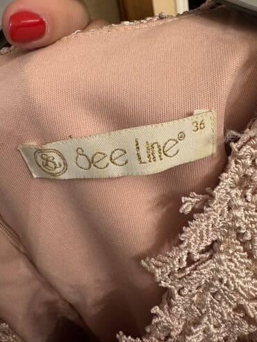 Ziyafət donları: Zərif ziyafət/libas 550 azn alinib 1 defe geyinilib. - Rəng — 5