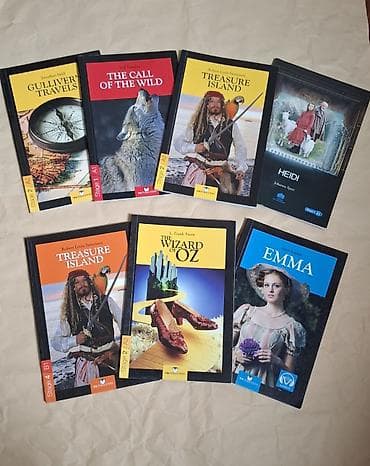 İngilis dili üzrə müxtəlif səviyyələr üçün kitab toplusu Məzmun: - lalafo.az -da İngilis dili üzrə müxtəlif səviyyələr üçün kitab toplusu Məzmun: -