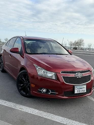 elden ele kredit masinlar: Chevrolet Cruze LTZ sedan - Korpus: 4 qapılı sedan, qırmızı rəng - — 7