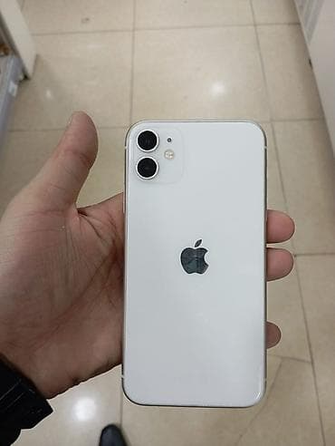 ipad 9 nesil: IPhone 11, 64 GB, Ağ, Face ID — 2