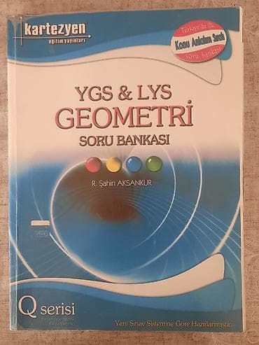 “YGS & LYS Geometri Soru Bankası” – Kartezyen eğitim yayınları