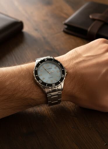 cütlük qolbaq: Yeni, Qol saatı, rəng - Gümüşü — 1