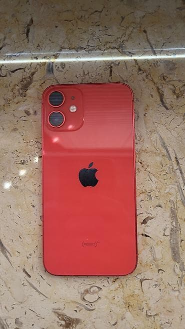 ekran satisi: IPhone 12 mini, 128 GB, Qırmızı — 2