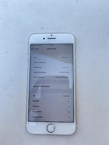 Elektronika: IPhone 7, 32 GB, Qızılı, Barmaq izi — 3