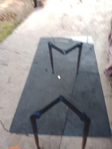 oyun stul: Qonaq masası, Yeni, Açılmayan, Şüşə, Dördbucaq masa — 1