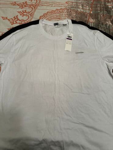 длинные мужские футболки: Мужская футболка, Michael Kors, 2XL, цвет - Белый — 4