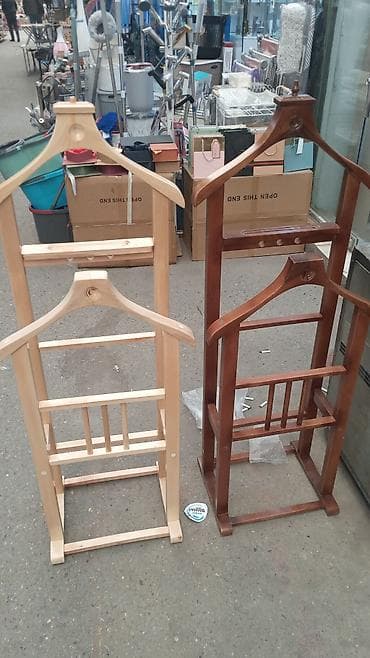 Вешалки: Kəstum, köynək asmaq üçün asılqan. Təmiz fısdıq ağacından hazırlanma — 9