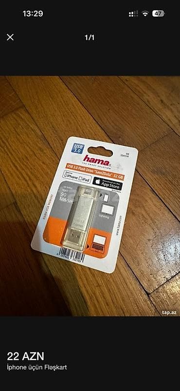 noutbuk aliram: Flash kart 32 GB, USB 3.0 — 1