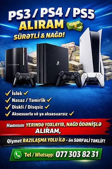 sony 3: PS3 / PS4 / PS5 alışı — 1