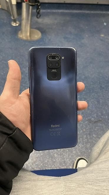 Xiaomi Redmi Note 9 – Mavi rəng Telefon təcili satilir heç bir