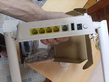 internet modem: Huawei OptiXstar GPON Wi‑Fi router Demək. Olarki işlənməyib 2eded — 6