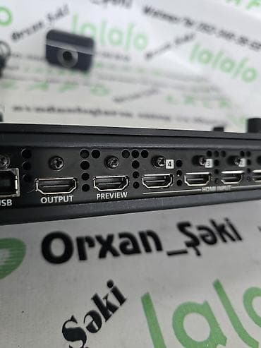 ses guclendiri: Roland V-1HD – HD PTS pult Çox etibarlı və güvəni sadə. Gəlmədir — 6