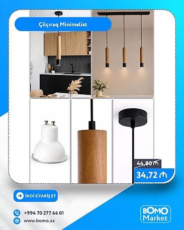 boş qutular: 🔥 Çilçıraq Minimalist ✅ Marka: No Brand ✅ Patron: GU10 ✅ Eni: 5 sm ✅ — 1