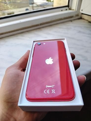 poco telefonlar: IPhone SE 2020, 64 GB, Qırmızı, Barmaq izi — 2