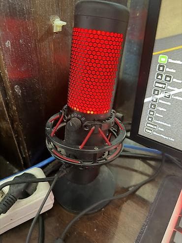 usb mikrafon: İşlənmiş Simli Mikrofon HyperX — 3