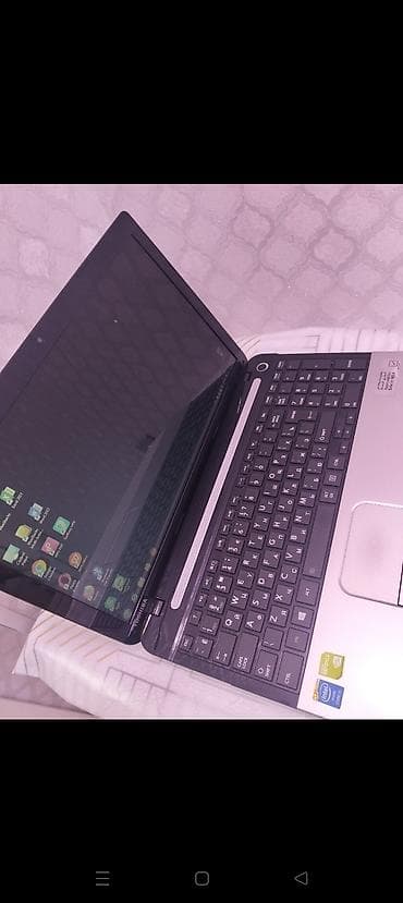 canon 50 mm: Toshiba Satellite noutbuku - Ekran: 15.6" (parlaq panel) - Prosessor — 5