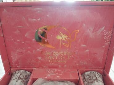 чайный сервис: Çay dəsti, Farfor, 6 nəfərlik — 1