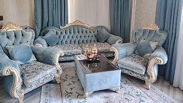İşlənmiş, Divan, 2 kreslo — 1
