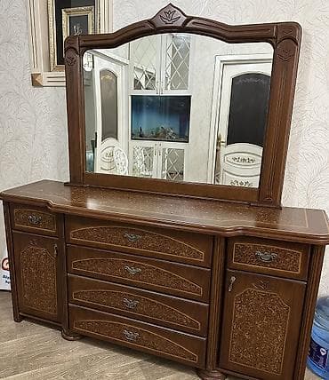 embawood kitab refi: Komod və kitab şkafı (bufet) Səliqəlidirlər. Güzgülü Komod və Bufet — 1