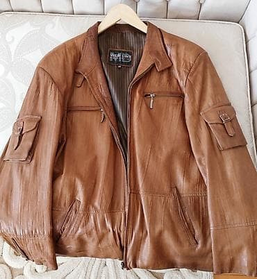 Kurtkalar: Kurtka, Dəri, Payız, M — 2