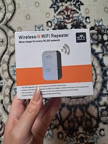 Wireless‑N WiFi Repeater - WLAN şəbəkənizin əhatə dairəsini artırmaq