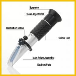 işlənmiş akkumulyator: Optik refraktometr RZ 115 -Antifriz və digər mayyelərin donma — 5