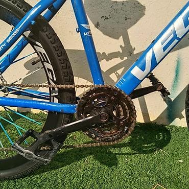 vega kask: Vegas markalı velosiped satılır. 26 ölçüdür, göy rəngdədir. Velosiped — 5