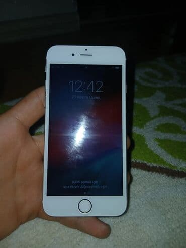 hisense telefon: IPhone 6, Ağ, Barmaq izi — 7