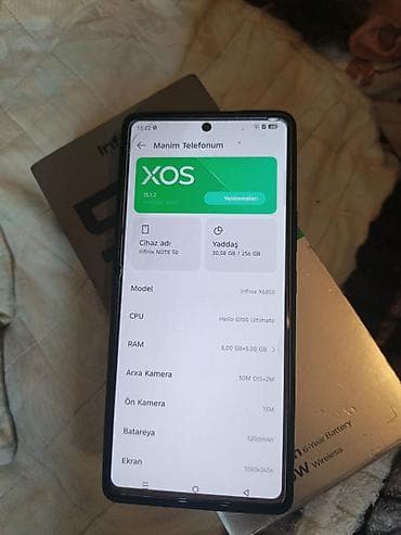 kamer: Infinix Note 50, 256 GB, Simsiz şarj — 1