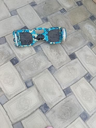 Elektrikli hoverboard – mavi-kamuflyaj dizayn - 2 təkərli, giroskop — 3
