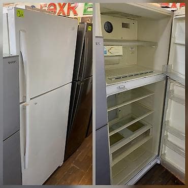 kabelsiz kamera: 2 qapılı Toshiba Soyuducu Satılır, rəng - Ağ — 1