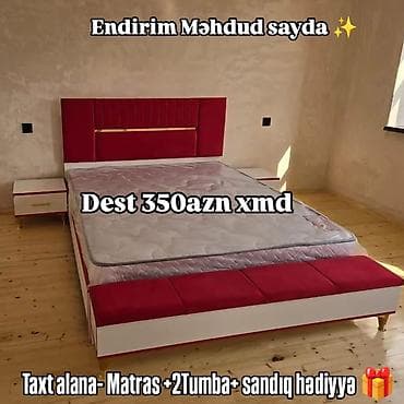 İkinəfərlik çarpayı, 2 tumba — 1