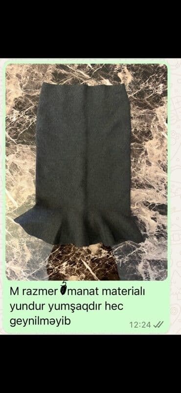 qadın geyimləri və qiymətləri: Qadın geyimləri seti - Qara krujeva uzun don: M razmer. Kəpənək — 27