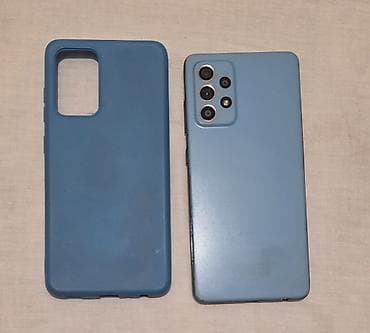Samsung Galaxy A52, 128 GB, rəng - Mavi, Barmaq izi