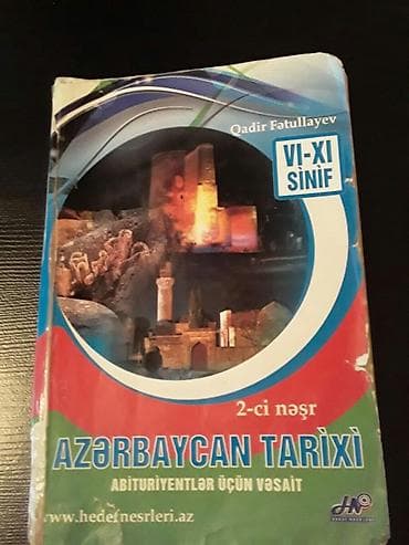 Məktəb dərslikləri: "Tarix" ders vesaitleri. Чтобы посмотреть все мои объявления, нажмите — 10
