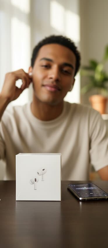 Simsiz (Bluetooth) Qulaqcıqlar, Apple, rəng - Ağ