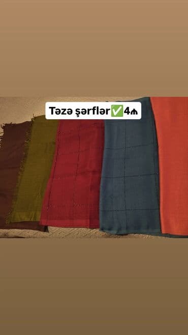 bine qadın geyimleri instagram: Yayliq və şərflər. hərəsinin öz qiyməti var. 4-5₼. Binə qəsəbəsində — 3
